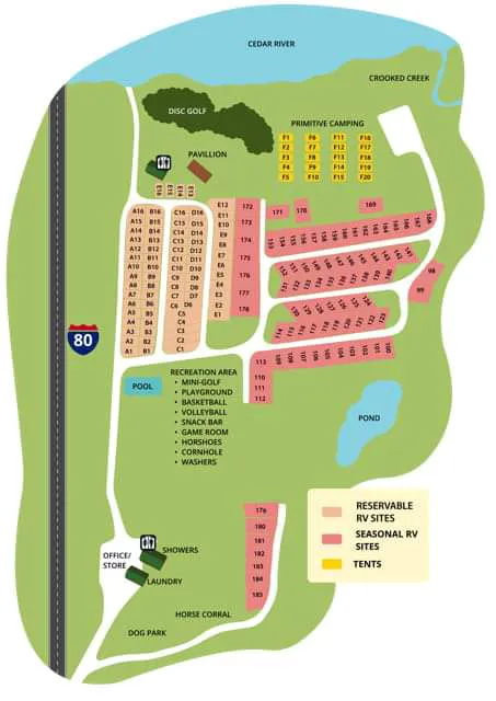 Cedar River Campground 4