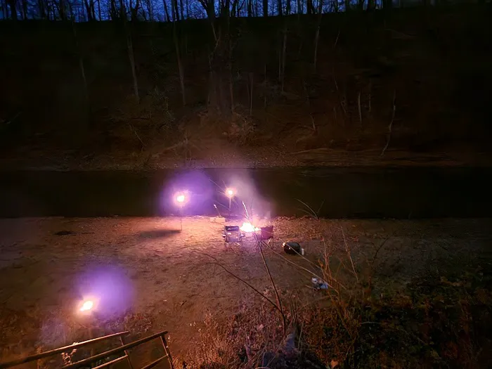 Riverfront private campground 2