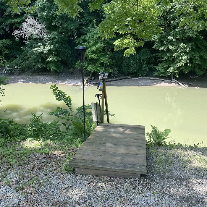 Riverfront private campground 9
