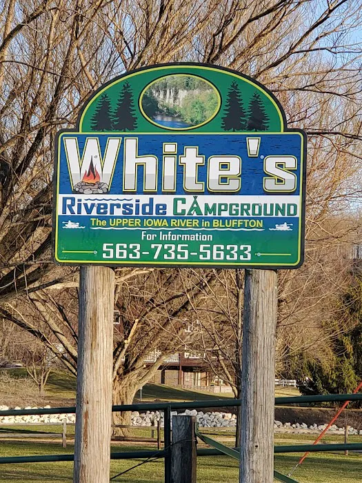 White's Riverside Bluffton Campground 1