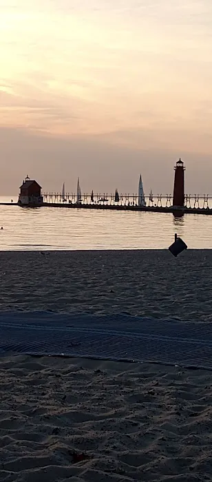 Grand Haven State Park Campground Parking Lot 4
