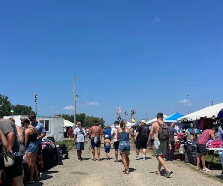 The Groves of Michigan - Rustic Camping Area and Vending Area