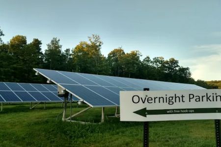 Solar Powered RV Overnight Parking