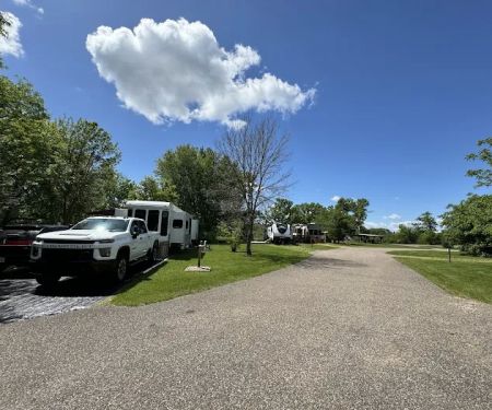 Crystal Lake Campground Strum, Wisconsin