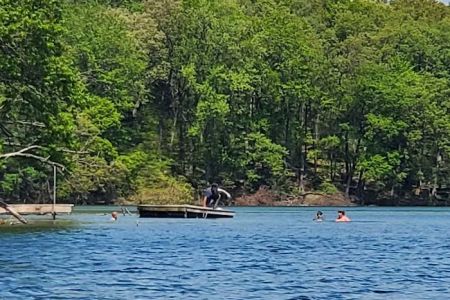 Hiawatha Beach Campsite, Owasippe Scout Reservation