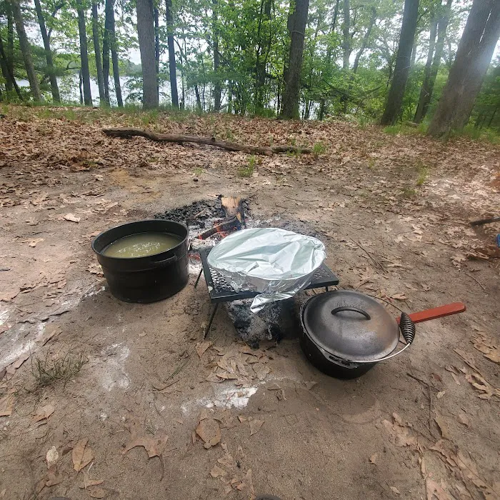 Hiawatha Beach Campsite, Owasippe Scout Reservation 8