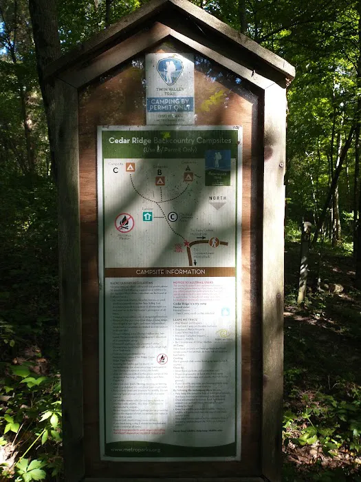 Cedar Ridge Backcountry Campsite 5