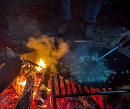 Indian Camp Lake campsite