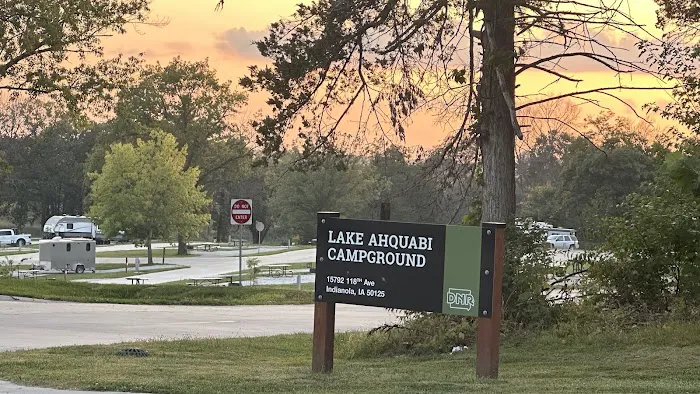 Lake Ahquabi State Park Campground 2