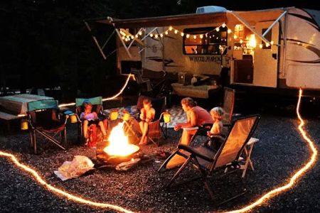 Pinckney Rails-to-Trails Campground