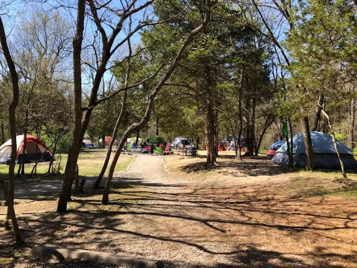 Group Camping Area, Edmund A. Babler Memorial State Park 2