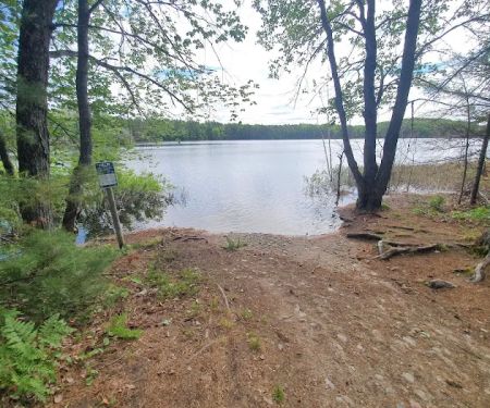 Swan Lake Campsite 1 and Boat Ramp