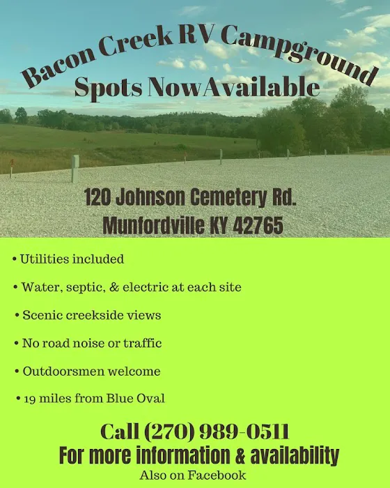 Bacon Creek RV Campground 1