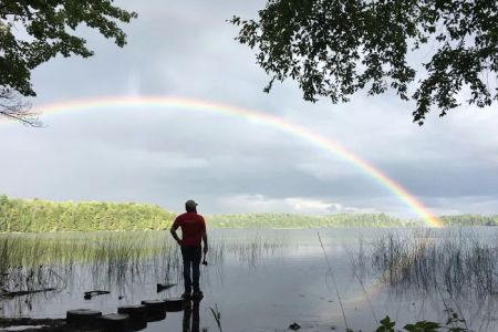 Bass Lake dispersed campsite
