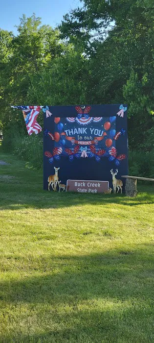 Buck Creek State Park Campground 1