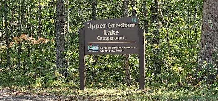 Upper Gresham Lake State Forest Campground 2