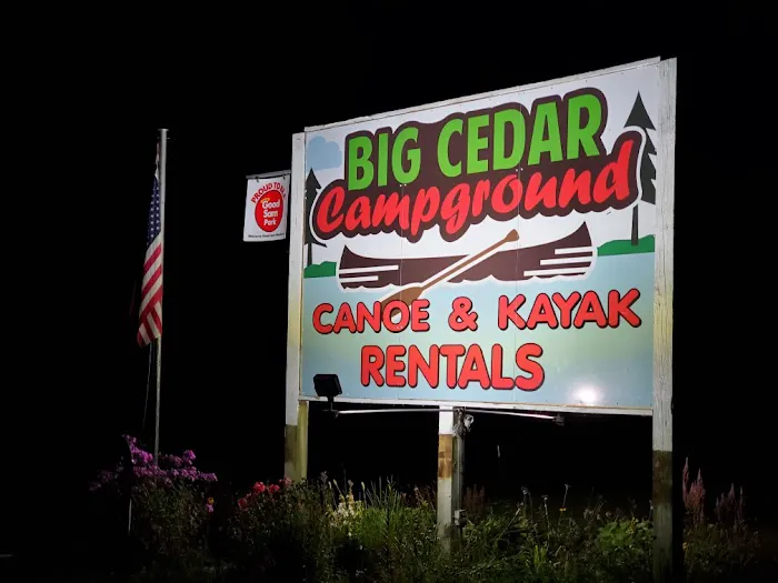 Big Cedar Campground Kayak & Canoe Livery 8