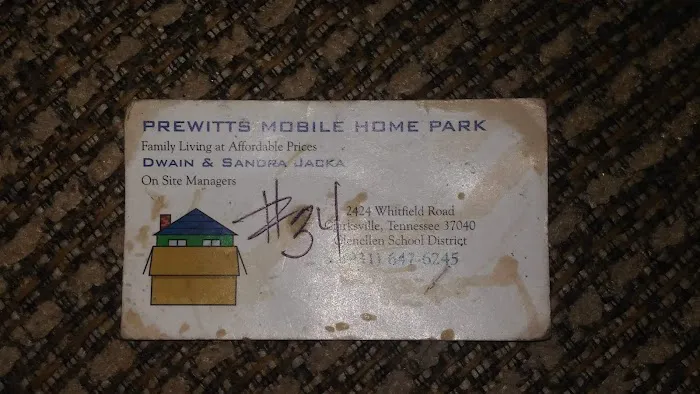 Prewitts Mobile Home Park 1