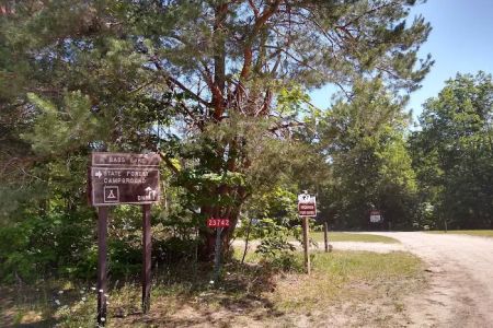 Bass Lake State Forest Campground (Luce)