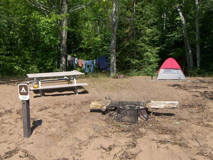 Stockton Island Watercraft Campground 5