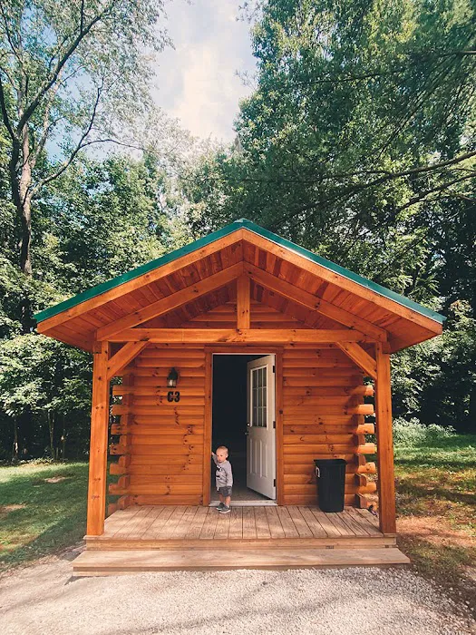 Campbell Cove Campground by Lake Logan in the Hocking Hills 7