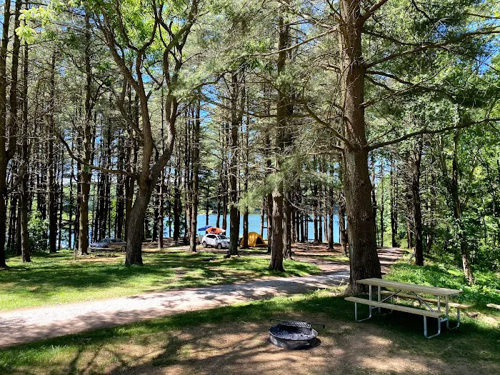 Campbell Cove Campground by Lake Logan in the Hocking Hills 9