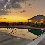 Sunset at Blue Oasis RV Park