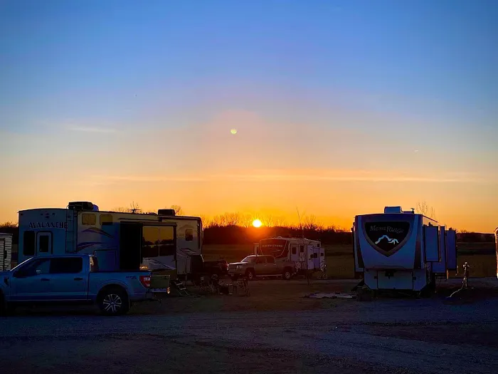 Sunset at Blue Oasis RV Park 10