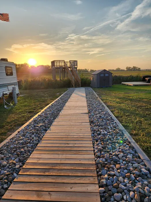 Sunset at Blue Oasis RV Park 7