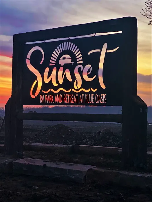 Sunset at Blue Oasis RV Park 3