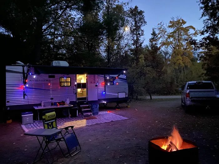 Mio Pond State Forest Campground circle camp 1
