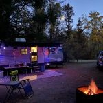 Mio Pond State Forest Campground circle camp