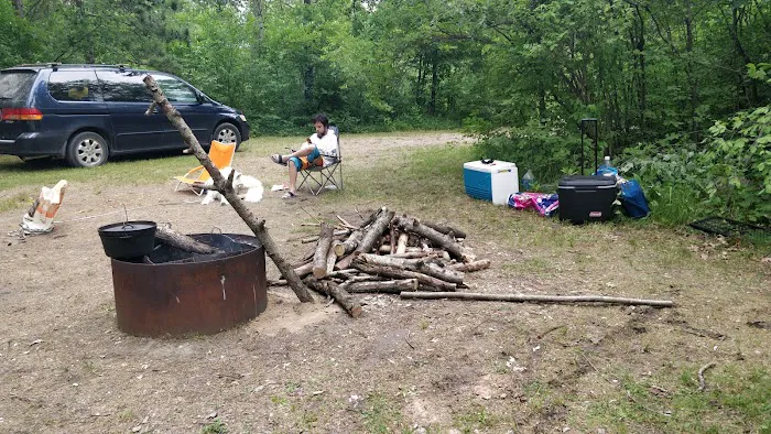 Mio Pond State Forest Campground circle camp 8
