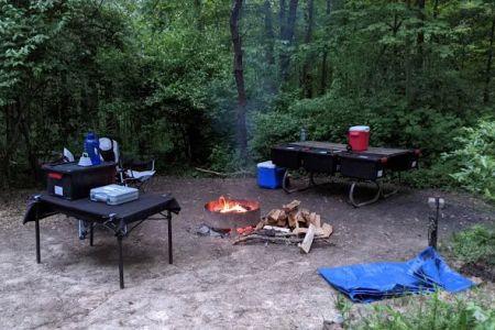 Hocking Hills Walk-in Camp Sites