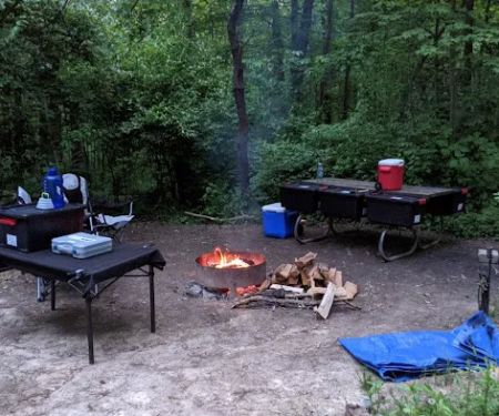 Hocking Hills Walk-in Camp Sites