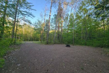Private Campsite in Sturgeon Lake