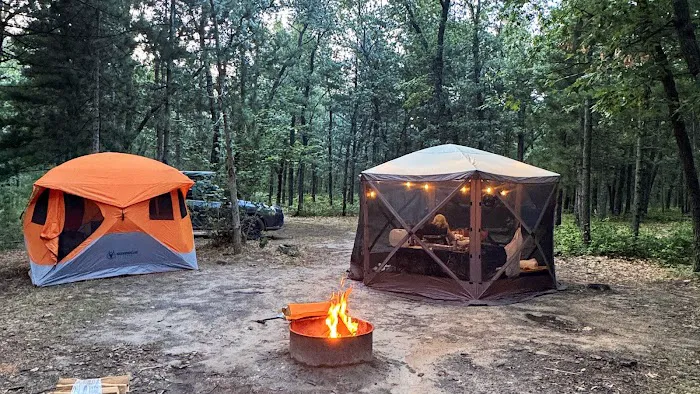 Ausable River Camping, site 070D 1