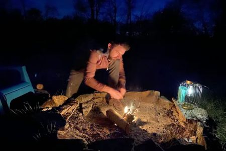 Camping at Shasta Valley