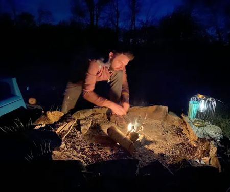 Camping at Shasta Valley