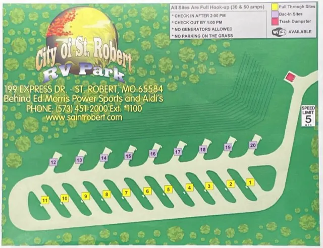 City of St Robert RV Park 7