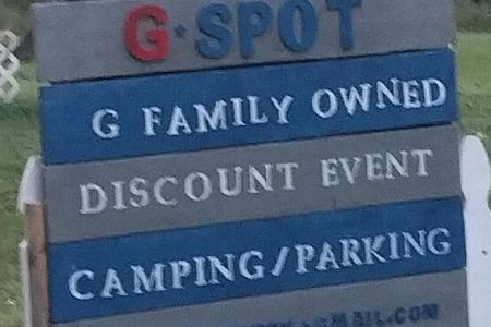G Spot Discount Event Camping