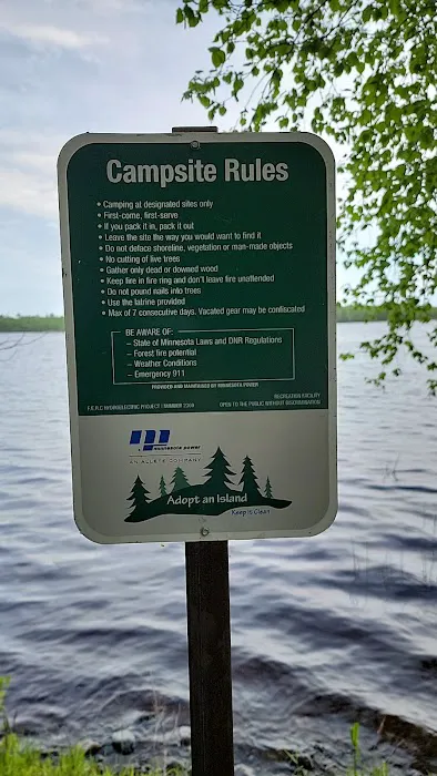 Island lake campsite 1