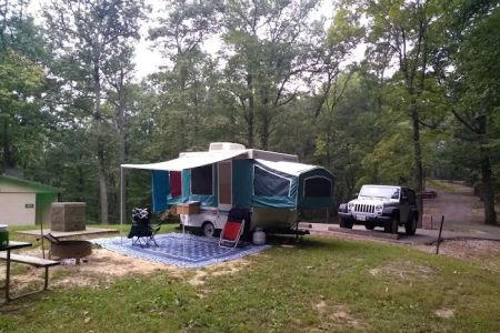 Lake Hope State Park Campground