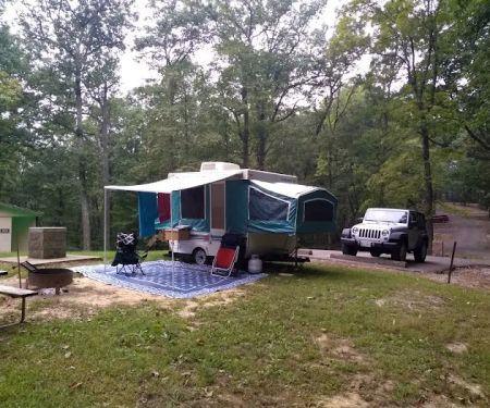 Lake Hope State Park Campground