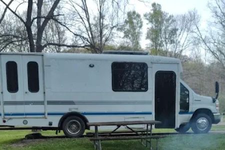 The Campground at Strouds Run State Park