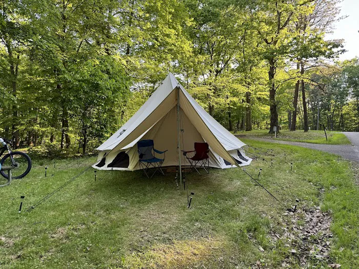 Raccoon Creek State Park Campground 7