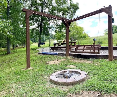 Campsite on the Caney