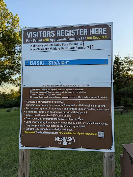 Rockford SRA Tent Campground Area 5 7