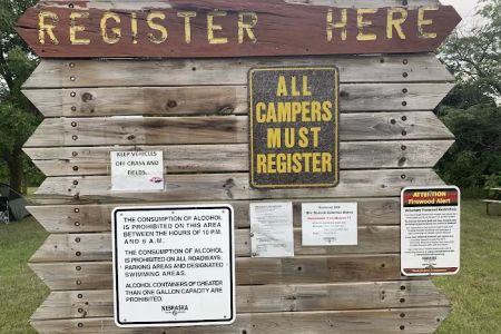 Rockford SRA Tent Campground Area 5