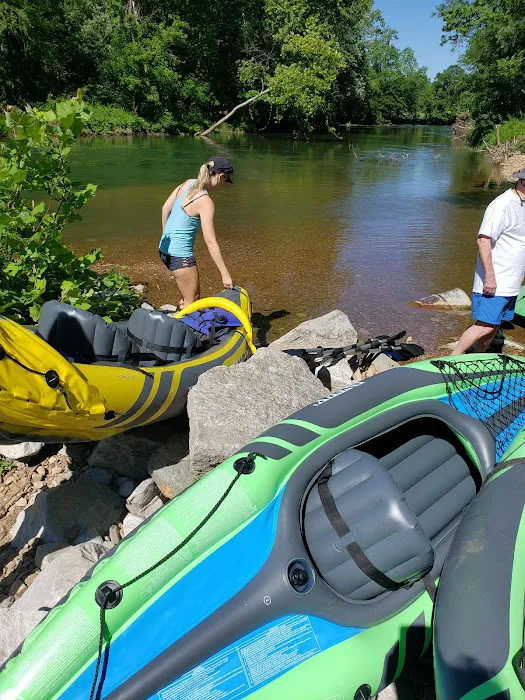 On The Buffalo, primitive campground with shuttle option 2
